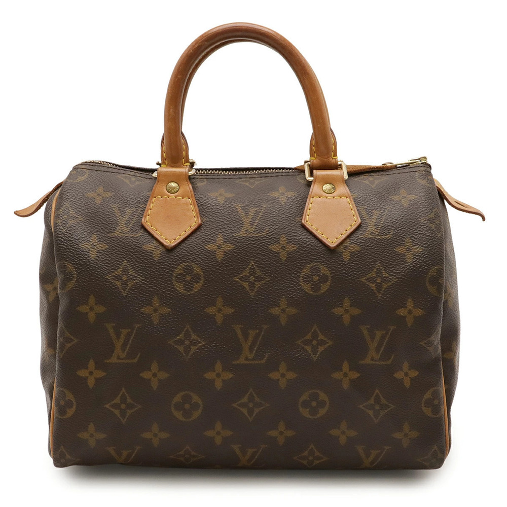 LOUIS VUITTON Monogram Speedy brown Boston Bag Handbag